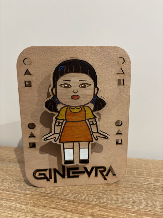 LAMPADA PERSONALIZZATA SQUID GAME